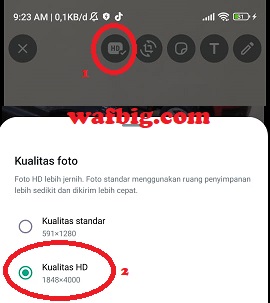 Cara Membuat Status WA HD Di Android