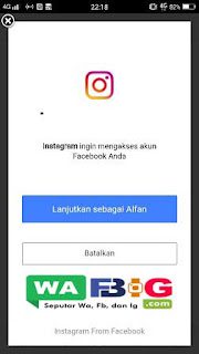 Cara Mengaitkan Akun Facebook Dengan akun instagram (IG ke FB)