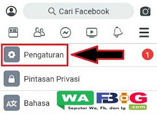 cara Mengganti Password Facebook di FB Lite