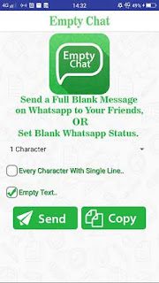 2 Cara Membuat Status di Whatsapp (WA) Kosong Atau Blank