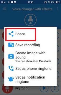 cara merubah voice note whatsapp menjadi suara dengan efek unik