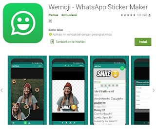 aplikasi pembuat stiker whatsapp dengan foto sendiri di android