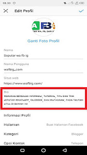 2 Cara Membuat Tulisan Keren Di Bio Instagram Dengan Font Unik