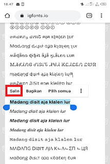 cara buat tulisan huruf tebal di bio instagram tanpa aplikasi