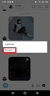 Cara Menyimpan Foto, Video, Voice Note Dari DM Instagram