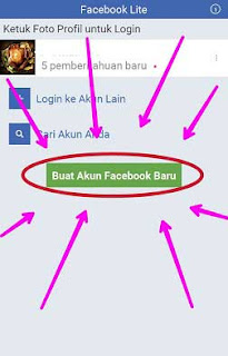 Cara Membuat 2 Akun Facebook Lite Dalam 1 Aplikasi di Hp Android 