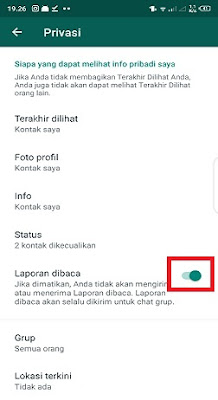 Cara Membuat Ceklis 2 Di WA Tidak Biru Saat Pesan Dibaca