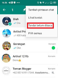 maksud dari tandai belum dibaca di wa