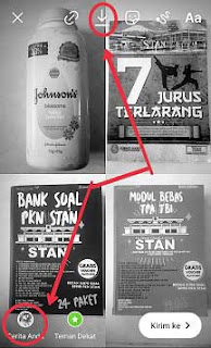 Cara Memberi Filter di Tata Letak Instagram