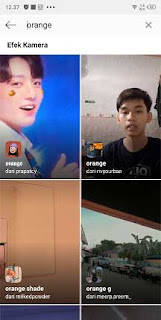 Cara Mencari Efek Di Instagram Story Terbaru Yang Lagi Hits