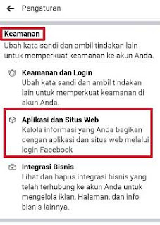 Cara Menghapus Data Game Atau Aplikasi Yang Terhubung Ke Facebook