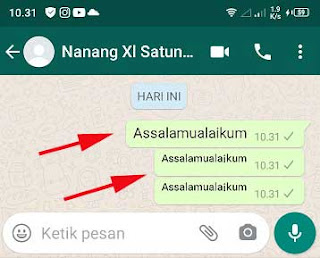 cara membuat tulisan kecil di wa tanpa aplikasi