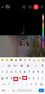 Cara Membuat Coretan Kotak di Status Whatsapp