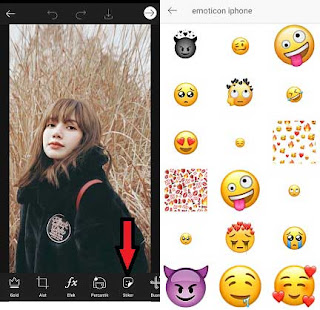 Cara membuat emoji transparan di Instagram story