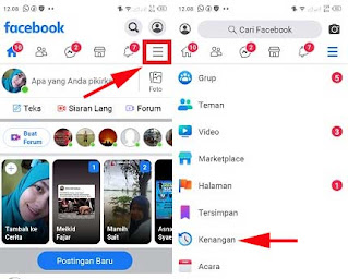 Cara Melihat Kenangan Di FB Lite Yang Sudah Lewat