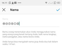 Cara Membuat Nama Di Instagram Dengan Font Unik Dan Keren