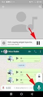 Cara Membuat Voice Note Suara Google di Whatsapp Tanpa Aplikasi