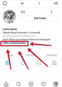 Cara Membuat Linktree WhatsApp dan Shopee di Instagram