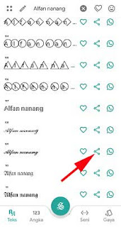 Cara Membuat Tulisan Latin Di Nama Instagram android