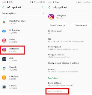 Cara Melihat Versi Instagram Di Android