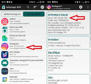 Cara Melihat Versi Instagram Di Android