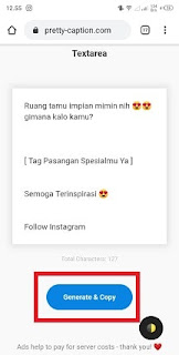 Cara Memberi Jarak Di Caption Instagram