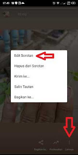 cara membuat sorotan instagram kosong