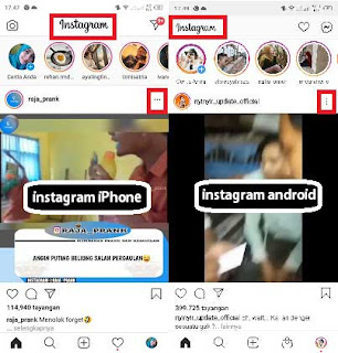cara mengubah tampilan instagram android menjadi seperti iphone