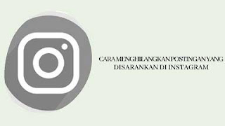 cara menghilangkan postingan yang disarankan di home instagram