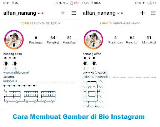 cara membuat bio instagram yang unik