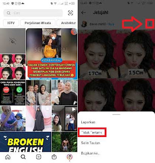 Cara Menghilangkan Postingan yang Disarankan di Instagram
