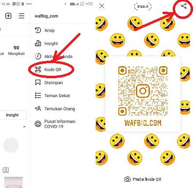 Cara Mengirim Link Instagram ke Whatsapp