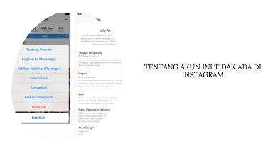 Tentang Akun Ini di Instagram Tidak Muncul