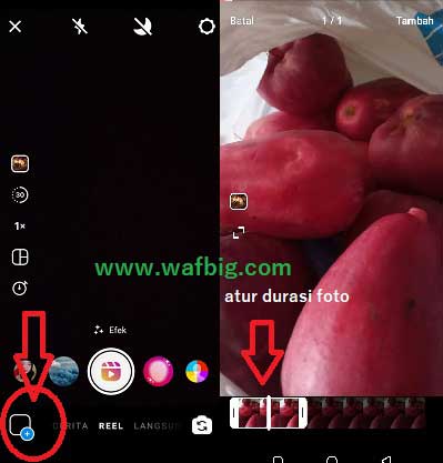 Cara Membuat Reels Di Instagram dengan satu foto