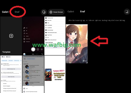 Cara Melihat Draft Reels Di IG