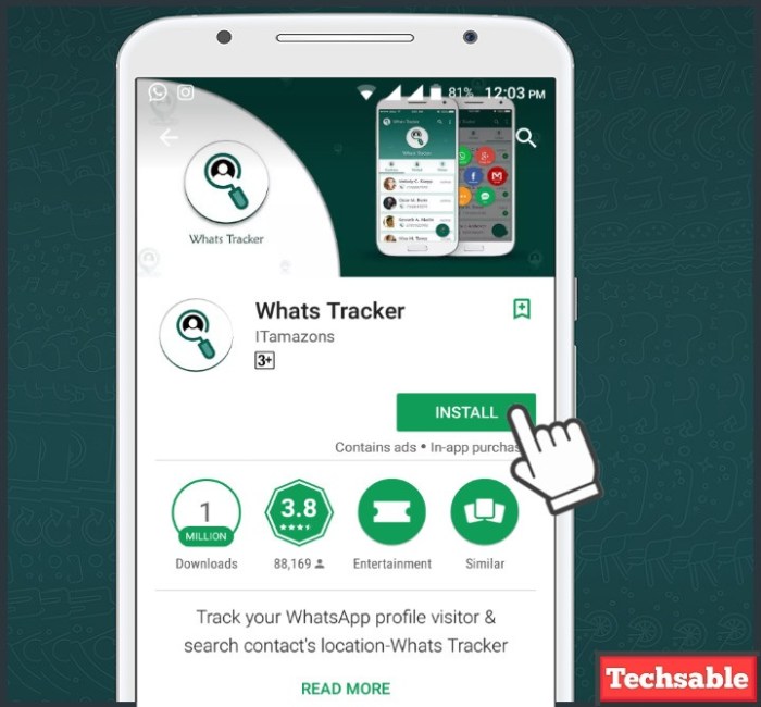 Cara mengetahui siapa yang melihat profil whatsapp kita tanpa aplikasi