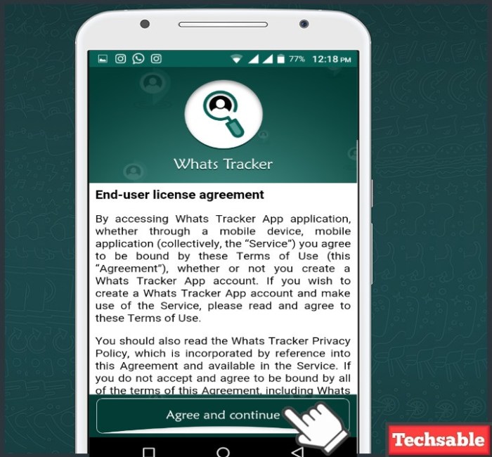 Cara mengetahui siapa yang melihat profil whatsapp kita tanpa aplikasi