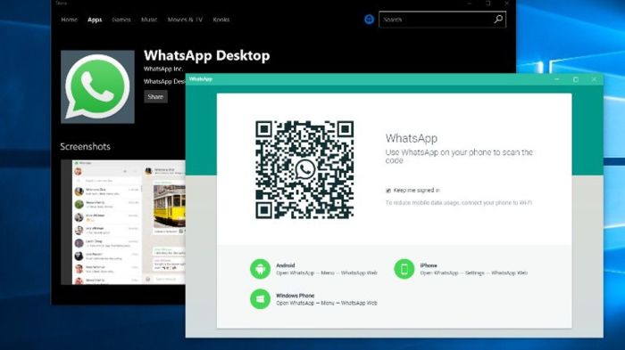 Cara keluar dari whatsapp web di laptop