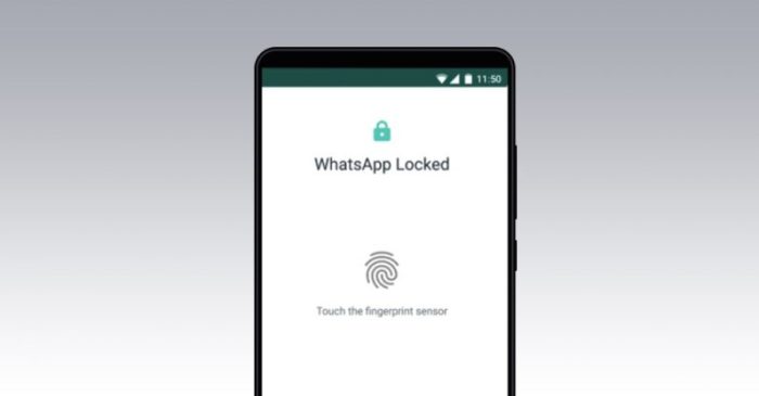 Cara mengunci whatsapp dengan sidik jari di android