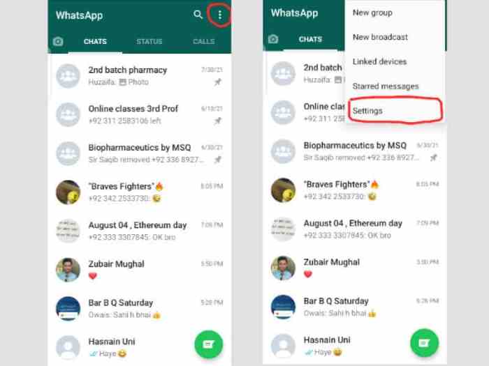 Cara mengunci whatsapp tanpa aplikasi